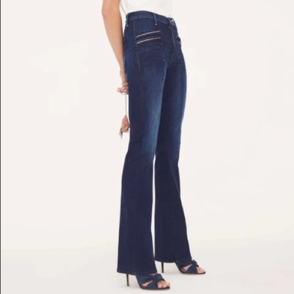 SOLD MOTHER jeans Slant Pocket Drama flared jean
